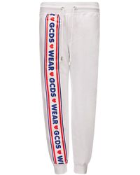 Gcds - Witte Broek Met Logo - Lyst