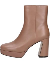 Emanuélle Vee - Botas Marrones - Lyst