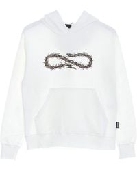 Propaganda - Lightweight Hooded Sweatshirt Thorn Logo Hoodie - Lyst