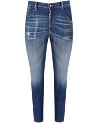 DSquared² - Skater Medium Washed Jeans - Lyst