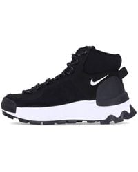 Nike - Bota Alta W City Classic Boot Mujer Negro/Blanco/Negro - Lyst