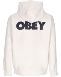 Obey - Leichtes Herren-Sweatshirt Mit Kapuze, Bold Hood, Ungebleichtes Premium-French-Terry - Lyst
