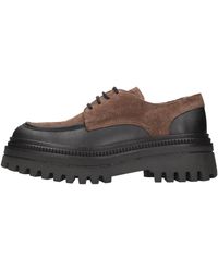 Elvio Zanon - Zapatos Bajos Marrones - Lyst
