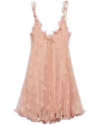 Aniye By - Kleid Zira Lazzo Frau Locken Am Hals - Lyst