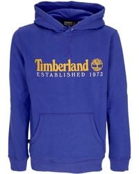 Timberland - Hoodie S/S 50Th Anniversary Est Hoodie Clematis - Lyst