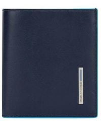 Piquadro - Portfolio Square Leather - Lyst