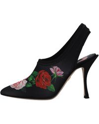 Dolce & Gabbana - Schwarze Schuhe Mit Absatz Von - Lyst