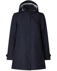 Save The Duck - Coat With Hood April D42250W - Lyst