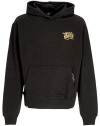 DOLLY NOIRE - Lichtgewicht Herensweatshirt Met Capuchon Desert Skull Hoodie Zwart - Lyst
