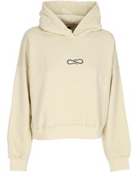 Propaganda - Lichtgewicht Cropped Dameshoodie Met Geborduurd Logo En Crop-Top Hoodie Grind - Lyst