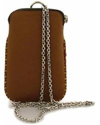 Gianni Chiarini - Telefoon Geval Mooie Vrouw Bruin Leer - Lyst