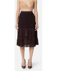Elisabetta Franchi - Weibliche Rocke Gk13B52E2 6 - Lyst