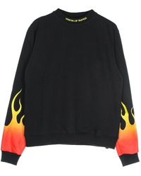 Vision Of Super - Shaded Flames Crewneck 'Lightweight Crewneck Sweatshirt - Lyst