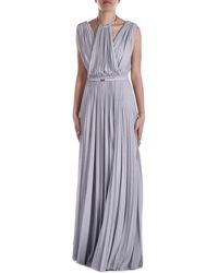 Elisabetta Franchi - Vestidos Azul Cielo - Lyst