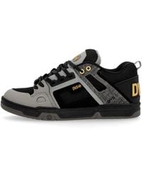 Dvs - Schoenen Skate Mannen Comanche Grijs/Zwart/Goud - Lyst
