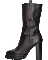 Elvio Zanon - Stiefel Schwarz - Lyst