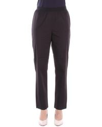 Alpha Studio - Trousers Ad6480Q 2002 Cigarette Pants - Lyst