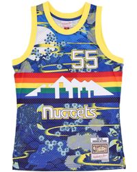 Mitchell &amp; Ness - Basketball Tank Top Nba Ah Swingman Jersey 5.0 Hardwood Classics 1991 No 55 Dikembe Mutombo Dennug - Lyst