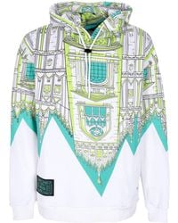 DOLLY NOIRE - Sudadera Ligera Con Capucha Para Hombre Bench Duomo Sobre Sudadera Con Capucha Blanca - Lyst