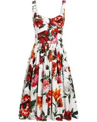 Dolce & Gabbana - Maxi Dress Dg - Lyst
