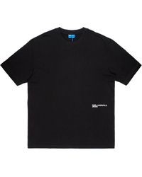 Karl Lagerfeld - Regulier Fit T-Shirt Zwart - Lyst