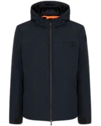 Suns - Veste Pour Hommes Velour D'Automne Bleu Fonce - Lyst
