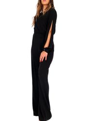 Annarita N. - Jumpsuit With Cut Out On Sleeves - Lyst