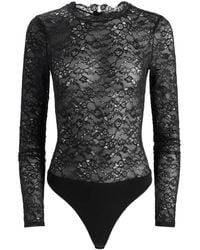 Alice + Olivia - Haut Noir - Lyst