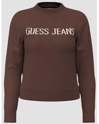 Guess - Vrouwen Trui Bruin - Lyst