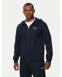 EA7 - Sudadera Deporte Hombre 8Npm33 Pjvrz 0562 Brazos Azules - Lyst