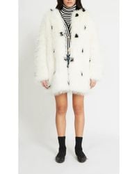 Silvian Heach - Fur Coat - Lyst