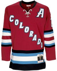 Mitchell &amp; Ness - Herren-Hockeyjacke Nhl Dark Alternate Jersey 2001 Nr. 21 Forsberg Colava Original-Teamfarben - Lyst