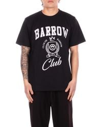 Barrow - T-Shirts En Polo Zwart - Lyst