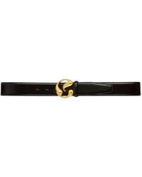 Erika Cavallini Semi Couture - Cinturon De Mujeres Hebilla De Oro - Lyst