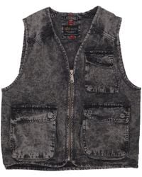 Alpha Industries - Canvas Acid Vest Zwart - Lyst