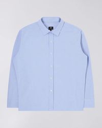 Edwin - Hemden Mann I031283.01.67 Grobe Ox-Shirt Blau - Lyst