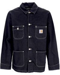 Carhartt - Og Chore Coat Jeans Jacket One Wash - Lyst