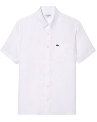 Lacoste - Camisas Blancas - Lyst
