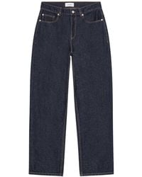 Les Deux - Roi Washed Denim Straight Leg Jeans - Lyst