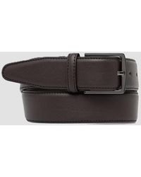 Max Mara - Zwarte Lederen Damesriem - Lyst