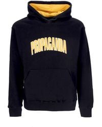 Propaganda - College-Hoodie Zwart - Lyst