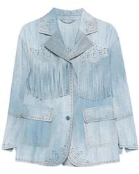 Ermanno Scervino - Blauwe Jassen - Lyst