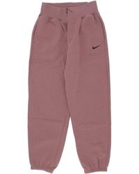 Nike - Fleece-Trainingshose Phoenix High-Waisted - Lyst