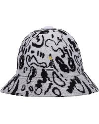 Kangol - Street King Casual Herren Fischerhut Weib/Schwarz - Lyst