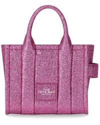 Marc Jacobs - Sac the galactic glitter crossbody tote lipstick pink - Lyst