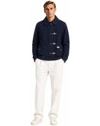Fay - Jassen Blauwe Marine - Lyst