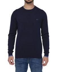 Sun 68 - Round Neck Double Rib Double Ribbon K33105 07 - Lyst