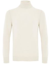 Gran Sasso - Dolcevita Pullover Aus Wolle - Lyst