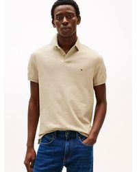 Tommy Hilfiger - Polo Mw0Mw17770 Rpt Reg Polo Rpt Sandelhout - Lyst