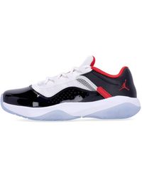 Nike - Air 11 Cmft Low Herrenschuh Low Weib/Universitatsrot/Schwarz - Lyst